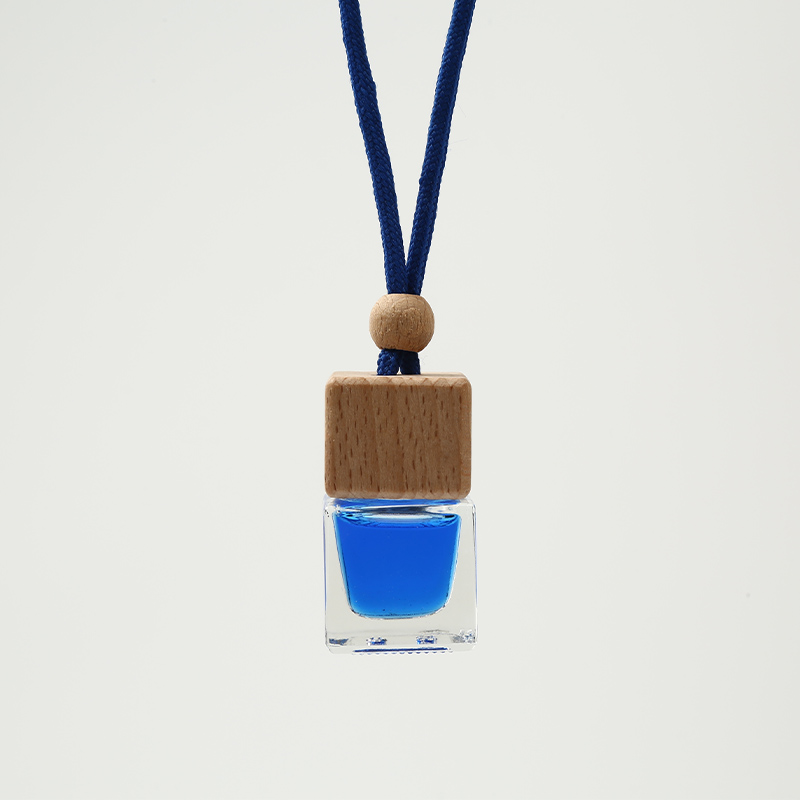 Wood Cap Car Perfume Bottle