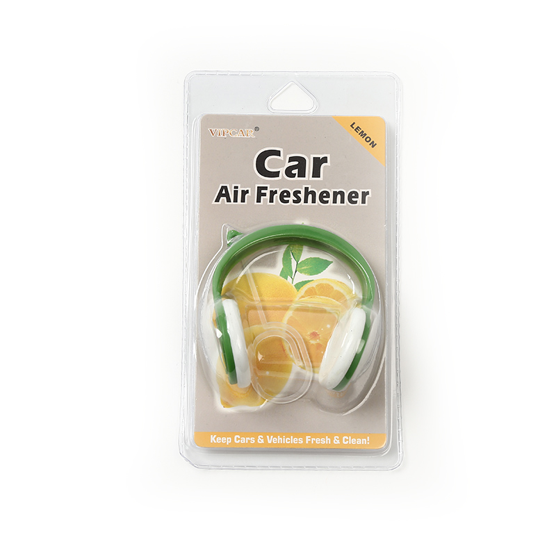 Headphone Design Car Air Freshener-Customized Hanging Air Freshener for Car Decoration