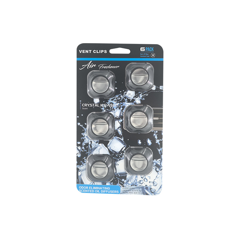 Wholesale 6pk Car Air Freshener For Auto Vent Clip Membrane Air Freshener
