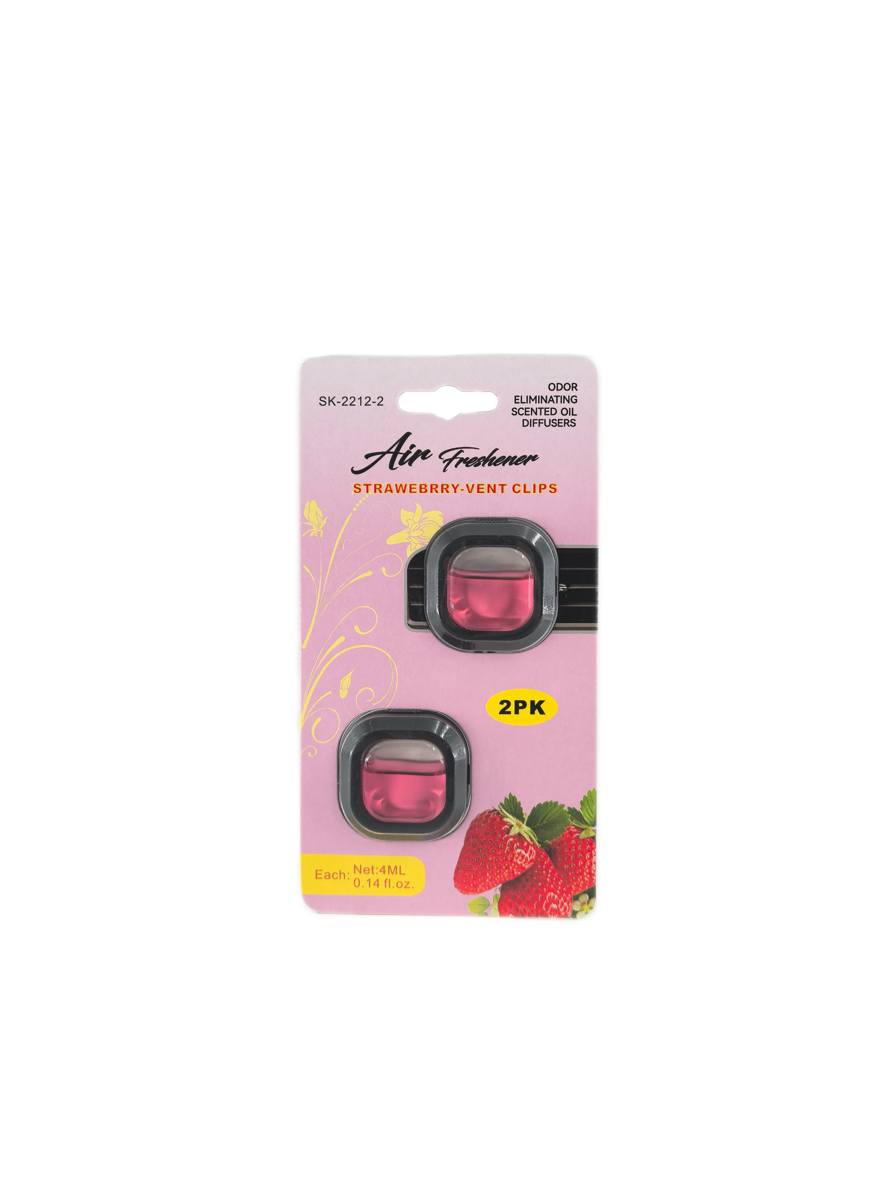 Wholesale OEM 2PK Membrane Vent Air Freshener for Car