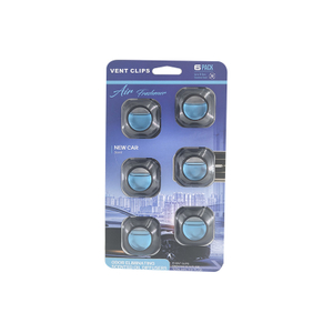 Wholesale 6pk Car Air Freshener For Auto Vent Clip Membrane Air Freshener